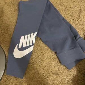 Nike Kids Blue Leggings